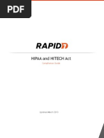 Hipaa and Hitech Act: Compliance Guide