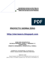 Proyecto Sierra Zero