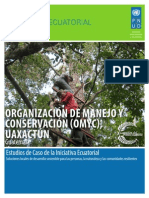 Estudios de Caso PNUD: ORGANIZACIÓN DE MANEJO Y CONSERVACIÓN (OMYC), UAXACTÚN, Guatemala