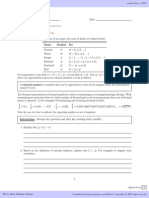 WS2 Real Number System PDF