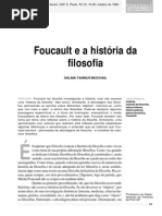 SALMA TANNUS MUCHAIL Foucault e a história da filosofia.pdf