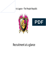 Recruitment at A Glance
