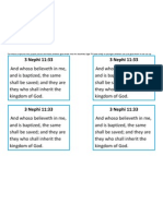 Lesson 21 Scripture 3 Ne 11 vs 33