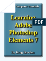 Download Learning Adobe Photoshop Elements 7 - Introduction by Guided Computer Tutorials SN18034067 doc pdf
