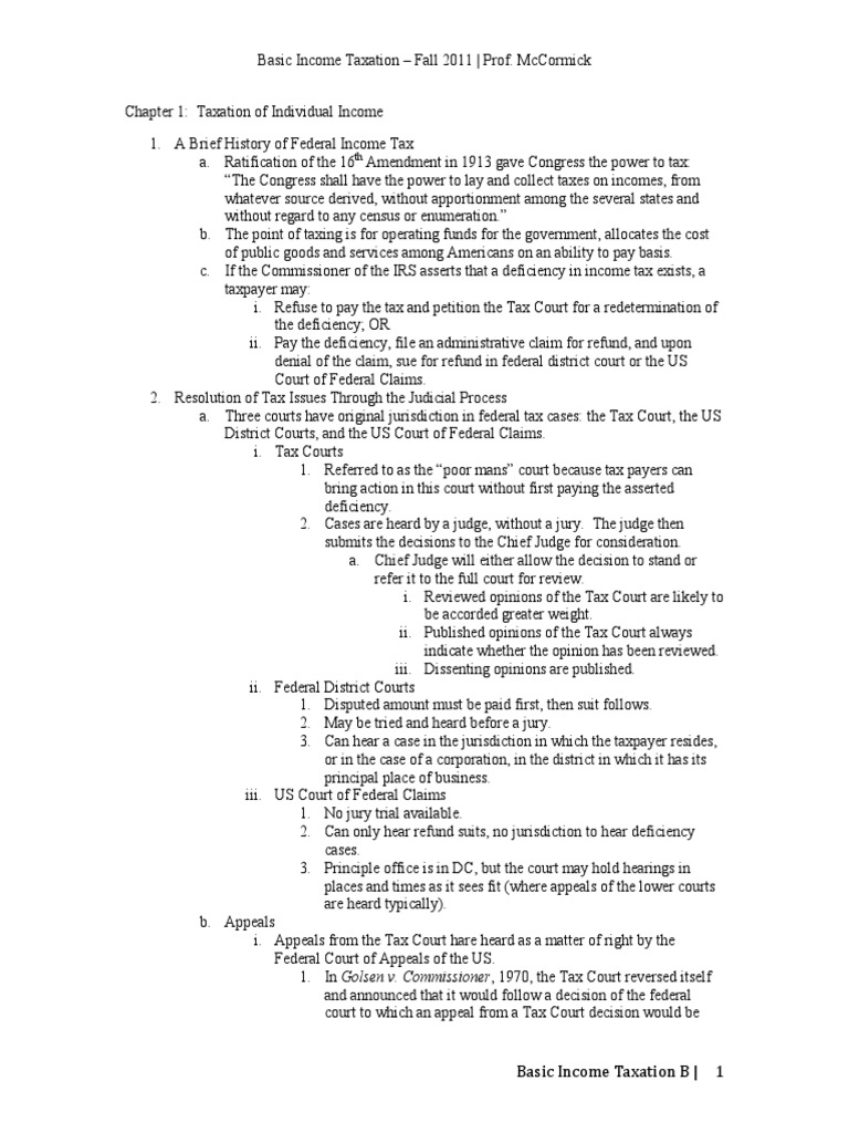 New federal tax laws image
