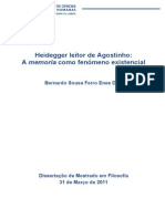 Heidegger Leitor de Agostinho