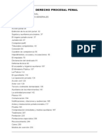 Derecho Procesal Penal, Folleto 1