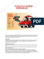 Tentang Plat Nomor Kendaraan PDF