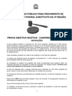 XV Concurso Público para Ingresso Na Magistratura Federal - 4. Região - 2012 PDF