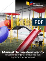 Manual Infraestructura MANTENIMIENTO
