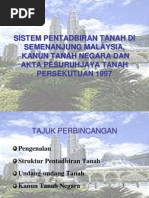 Sistem Pentadbiran Tanah KTN