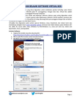 Panduan Belajar Software Virtual Box PDF