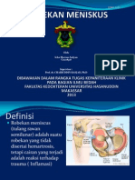 Robekan Meniscus