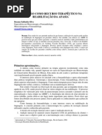 Afasia - A CANÇÃO COMO RECURSO TERAPÊUTICO NA REABILITAÇÃO DA AFASIA