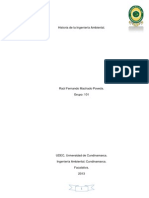 Historia de La Ingeniería Ambiental