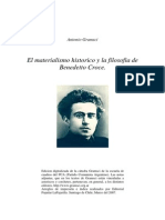 Gramsci Antonio - El Materialismo Historico y La Filosofia de B Croce