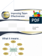 Improving Team Effectiveness