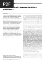  Modernity Between the Military