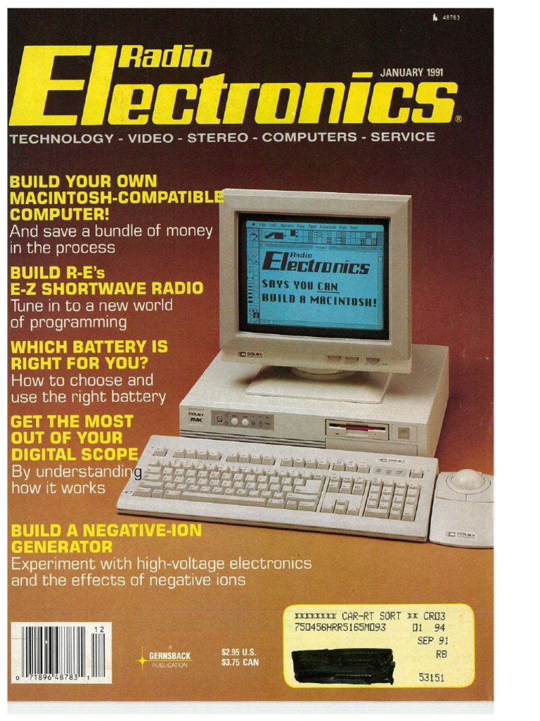 01 January 1991 | PDF | Compact Disc | Television