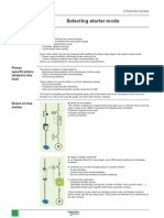 Slection of Motor Starter PDF