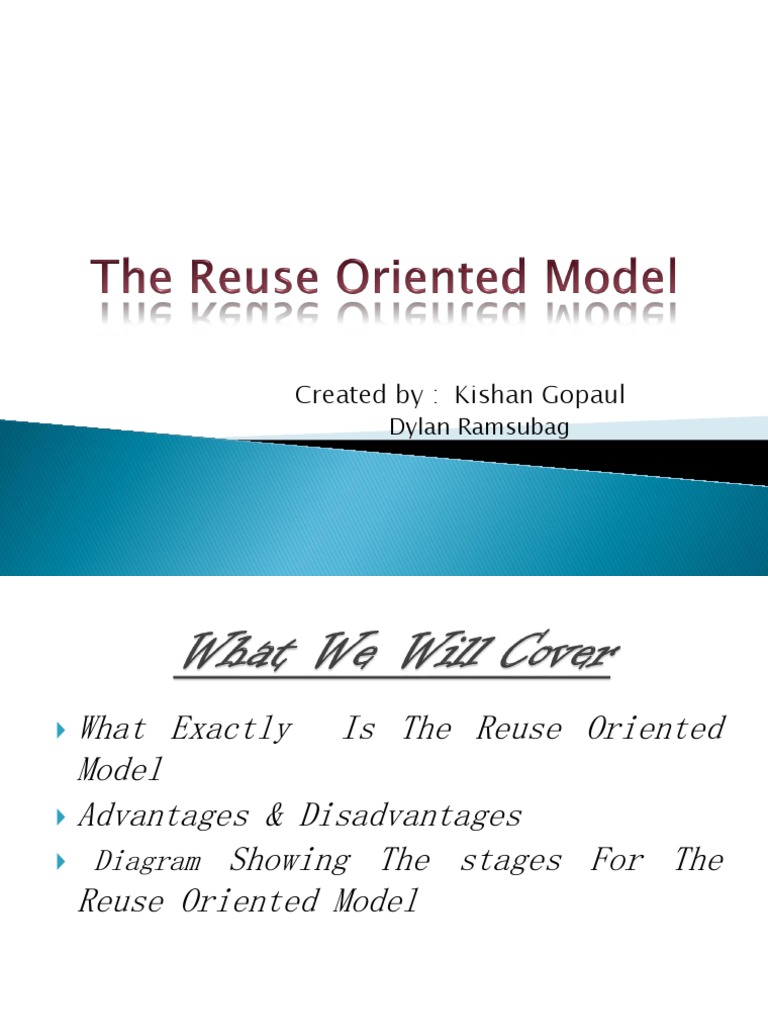 Reuse Oriented Software Engineering Model | PDF | Computers