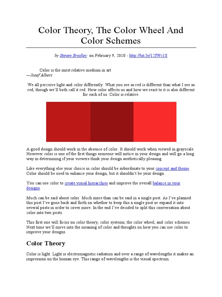 Color Theory for Designers, Part 1: The Meaning of Color