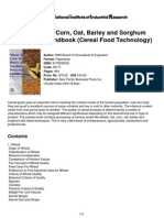 Barley and Sorghum Processing Handbook (Cereal Food Technology) PDF