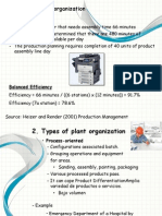 Types of Plant Organization: Balanced Efficiency