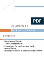 Chapter 12 - Bank Reconciliation