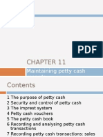 Download Chapter 11 - Maintaining Petty Cash Records by shemida SN18043018 doc pdf