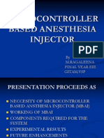 Microcontroller Based Anesthesia Inject