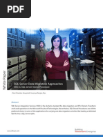 SQL Server Data Migration Approaches