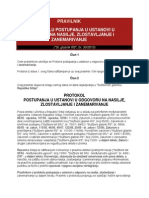 PRAVILNIK o Protokolu Postupanja (Nasilje) PDF