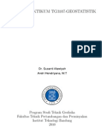 Modul Praktikum Geostatistik-Semester1-2010 PDF