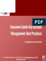 1 Best Practices in Key Account Management