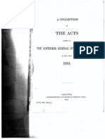 Governor Gernal in Council 1910 PDF