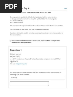 Quiz - Digital Signal Processing PDF