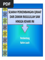 Download Sejarah Perkembangan Qiraat Dari Zaman Rasulullah SAW- by Star King SN180484750 doc pdf