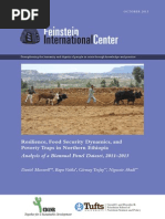 Resilience, Food Security Dynamics, andPoverty Traps in Northern Ethiopia.  Analysis of a Biannual Panel Dataset, 2011-2013