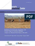 Resilience, Food Security Dynamics, andPoverty Traps in Northern Ethiopia.  Analysis of a Biannual Panel Dataset, 2011-2013