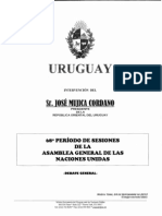 Discurso 68 Sesión Naciones Unidad - José Mujica - Uruguay