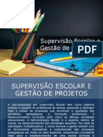 Pós-graduação em Supervisão Escolar e Gestão de Projetos - Grupo Educa+ EAD