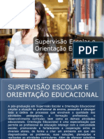 Pós-graduação em Supervisão Escolar e Orientação Educacional - Grupo Educa+ EAD