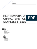 High Temperature Characteristics of Stainless Steel