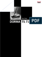 Dorma TS71 Prospektus PDF