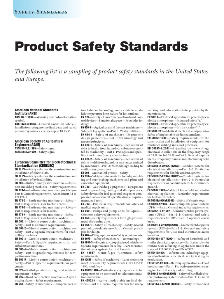 Product Safety Standards Home Appliance Fluorescent Lamp