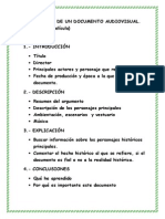 Comentario de Un Documento Audiovisual