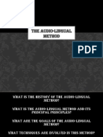 Audio-Lingual Method Presentation