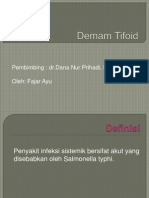 Demam Tifoid 