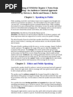 Download public speaking notes by estefania sofea zahara SN18051749 doc pdf